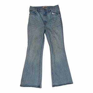 Abercrombie Vintage Flare Jeans High Rise Light Wash Size 30/10S